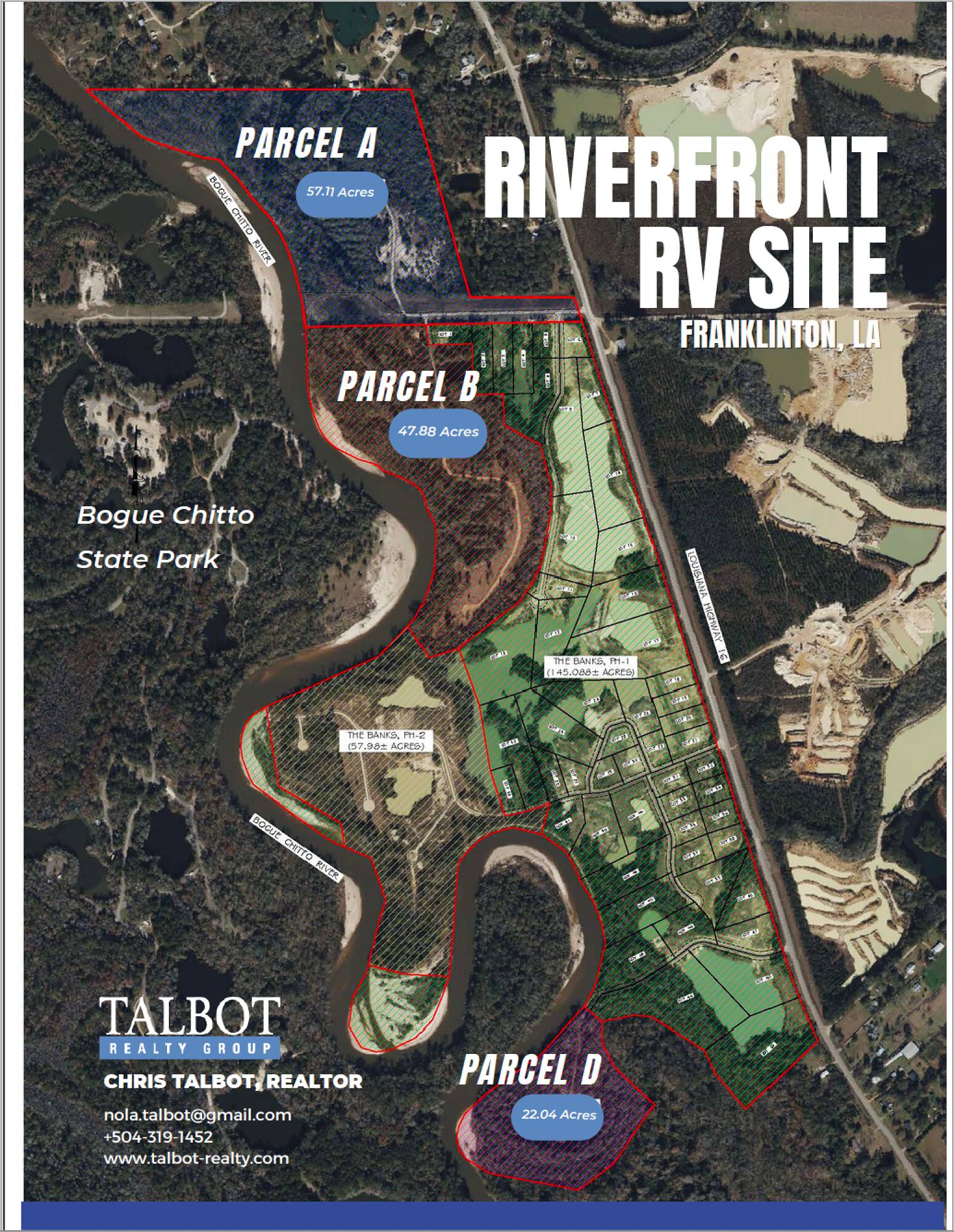 Land for Sale in Franklinton Louisiana 70438